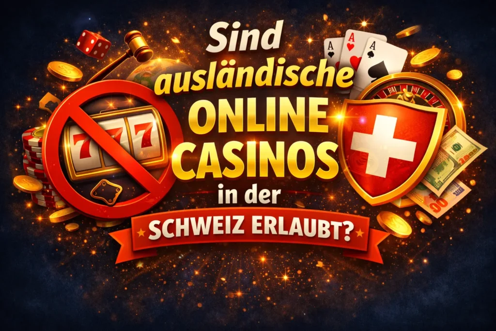 Sind auslÀndische Online Casinos in der Schweiz erlaubt?